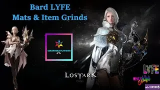 Lost Ark  - Bard 1350- Sasha - Ranks, Mat farming, & Islands  (Ep. 37)