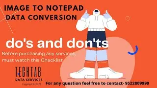 Do's and Don't Before Purchasing any Services.ie Auto typer/ Image to Notepad RT++ /RTX /JPEG to RTX