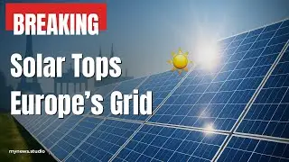 Europe Solar Surpasses Fossil: Clean Power Breakthrough