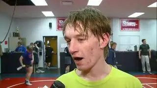 Calvin Faurote, Duke Myers full interviews at Bellmont wrestling practice