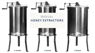 Stainless Steel Honey Extractors by VIVO