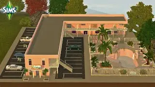 The Pink Flamingo Motel - The Sims 3 // Speed Build