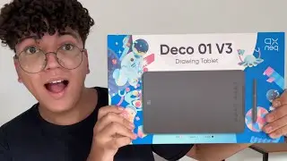 DESENHANDO NO DIGITAL PELA PRIMEIRA VEZ: Deco 01 V3 XP PEN
