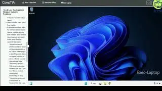 Testout Network+ 12 4 8 Lab  Troubleshoot Wireless Network ProblemsMemory