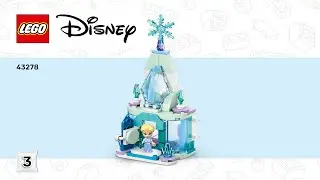 LEGO instructions - Disney - 43278 - Mini Arendelle Castle & Elsa's Ice Palace (Book 3)