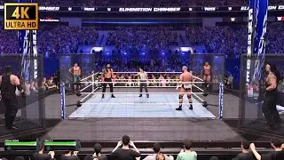 WWE 2K25 - ROMAN REIGNS vs 5 LEGENDS 😱 | ELIMINATION CHAMBER MASSACRE - PS5  [4K 60FPS] HDR