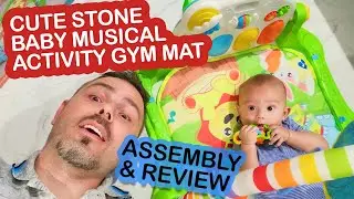 Must GET Play Gym for Babies - Cute Stone Baby Activity Gym Kick Piano - Newborn Activity Toys