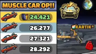 MUSCLE CAR STRATEGY IS IMPRESSIVE!! 🤩🔥 IN COMMUNITY SHOWCASE - Hill Climb Racing 2