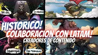 HISTORICO! PRIMERA COLABORACION con CREADORES de LATAM en el JUEGO y RECOMPENSAS GRATIS | COD Mobile