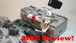 Destruction of Death Star I - A LEGO Star Wars MOC Showcase!