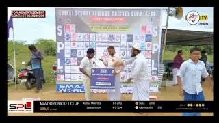SPL : Match 3 Mavoor CC vs Delta Tigers | DELTA TIGERS CC(VEDHAI) won by 3 runs | Mom: Jalantharan