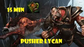 ALPHA PUSH ARMY 27 MIN GG LYCAN Immortal Rank Gameplay 7.26c Dota 2