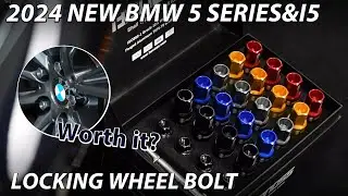 Aftermarket Wheel Bolts For New 2024 BMW 5 Series/i5 G60 | BONOSS Shell-type Locking Bolt