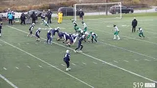 Плей-офф WCSSAA Jr. по американскому футболу (четвертьфинальная игра) &mdash; Waterloo Oxford Gators пр...