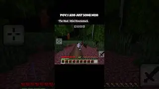 I just add some Scary mod 😨🤯☠️ #minecraft  #minecraftshorts #minecraftpe #mcpe