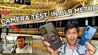 Infinix GT 30 5G+ Camera Review 🔥 64MP Sony Sensor + 4K Vlog Test - Bangalore New Metro Yellow Line