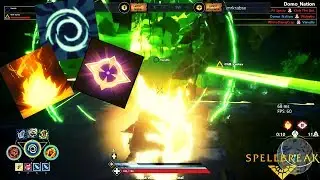 TELEPORT BTW... Spellbreak SQUADS WIN! PYRO/CRACKSHOT