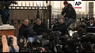 Opposition leader Sergei Udaltsov among protesters arrested