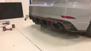 Full Milltek exhaust on a RS3 fitted by StreetCustoms