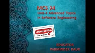 MCS34  || Advanced Software Engineering ||IGNOU TEE