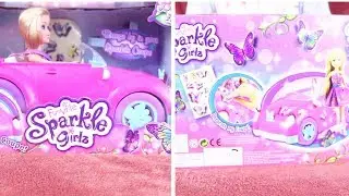 Unboxing Funville Sparkle Girlz Car & Doll - Toy Review