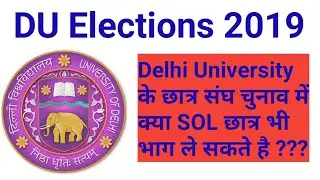 DU SOL Elections 2019 !