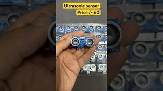 Ultrasonic Sensor HC-SR04 #viral #trending #shorts