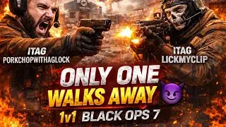 ONLY ONE WALKS AWAY 😤 | ITAG PORKCHOPWITHAGLOCK vs LICKMYCLIP 1v1