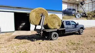 A custom bale and dump bed for our Duramax!!!