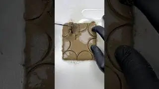 Miniature Rug Cleaning with mini tools satisfying video #carpetcleaning #rugcleaning