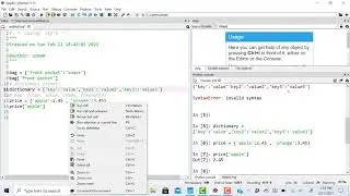 Python Dictionary