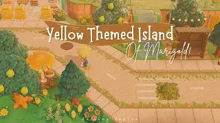 Yellow Themed Island of Marigold! || Animal Crossing: New Horizons 💛