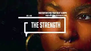 EMO type beat guitar- tHe sTRengTh- Rap instrumental 141 Bpm