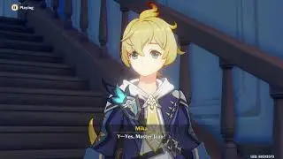 Mika read Grand Master Varka's letter Full Cutscene