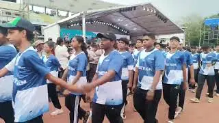 kerala state school sports meet 2025 March past kozhikode team# kerala olympic# school sports