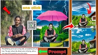 ⚡Rainy editz| Baarish 🌧️wala photo editing kaise kare 🤔 Apane photo me baarish🌧️ kaise lagaye 🤔🌧️‼️