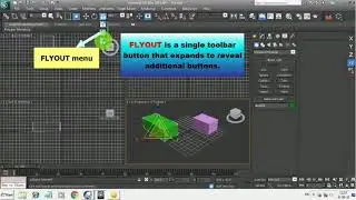 3DS MAX User Interface.