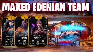 I Tried MAXED Edenian Blood Team vs HARDEST Tower Battles! MK Mobile
