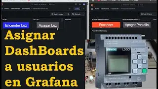 🌐 Grafana + PLC LOGO!: Dashboards Individuales en IoT ⚙️🔥 #grafana #logo8 #iot