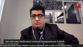 Talk with Inam Sindhi about enforced disappearances in Sindh