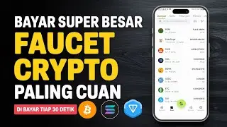 Bayaran Gede Banget! Faucet Crypto bayaran terbesar 2025 | Faucet Crypto Terbaru 2025