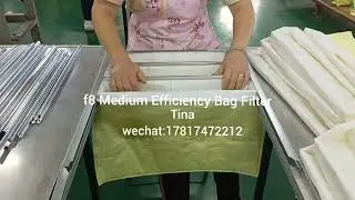 F8 medium-efficiency bag filter