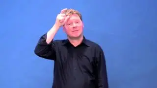 Country names in international sign language: Turkey