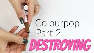 THE MAKEUP BREAKUP - Destroying Colourpop | Part 2 | Brows & Eye Liners