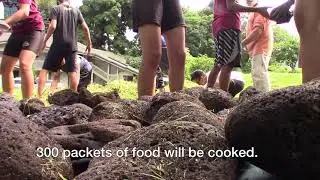 KEY Project in Kahaluu teaches the art of imu