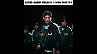 Season 3 New Poster 🤯🔥 #edit #squidgame