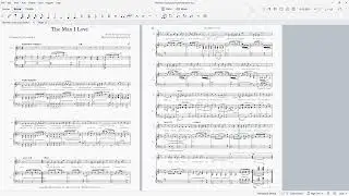 The Man I Love (Ira & George Gershwin).  Sheet music arranged for solo flute w/piano accompaniment.