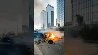 Destruction of a luxury car #luxurycar #automobile