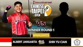 Albert Januarta VS Shih Yu Cian | Winner Round 1 | 2026 Chinese Taipei Open Pool #highlights
