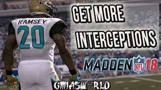 HOW TO GET PERFECT TIMING USER PICKS IN MADDEN 18 - Intercept Any Pass In Madden 18